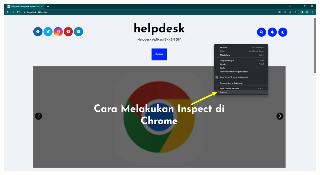 Cara Melakukan Inspect Di Chrome – Helpdesk